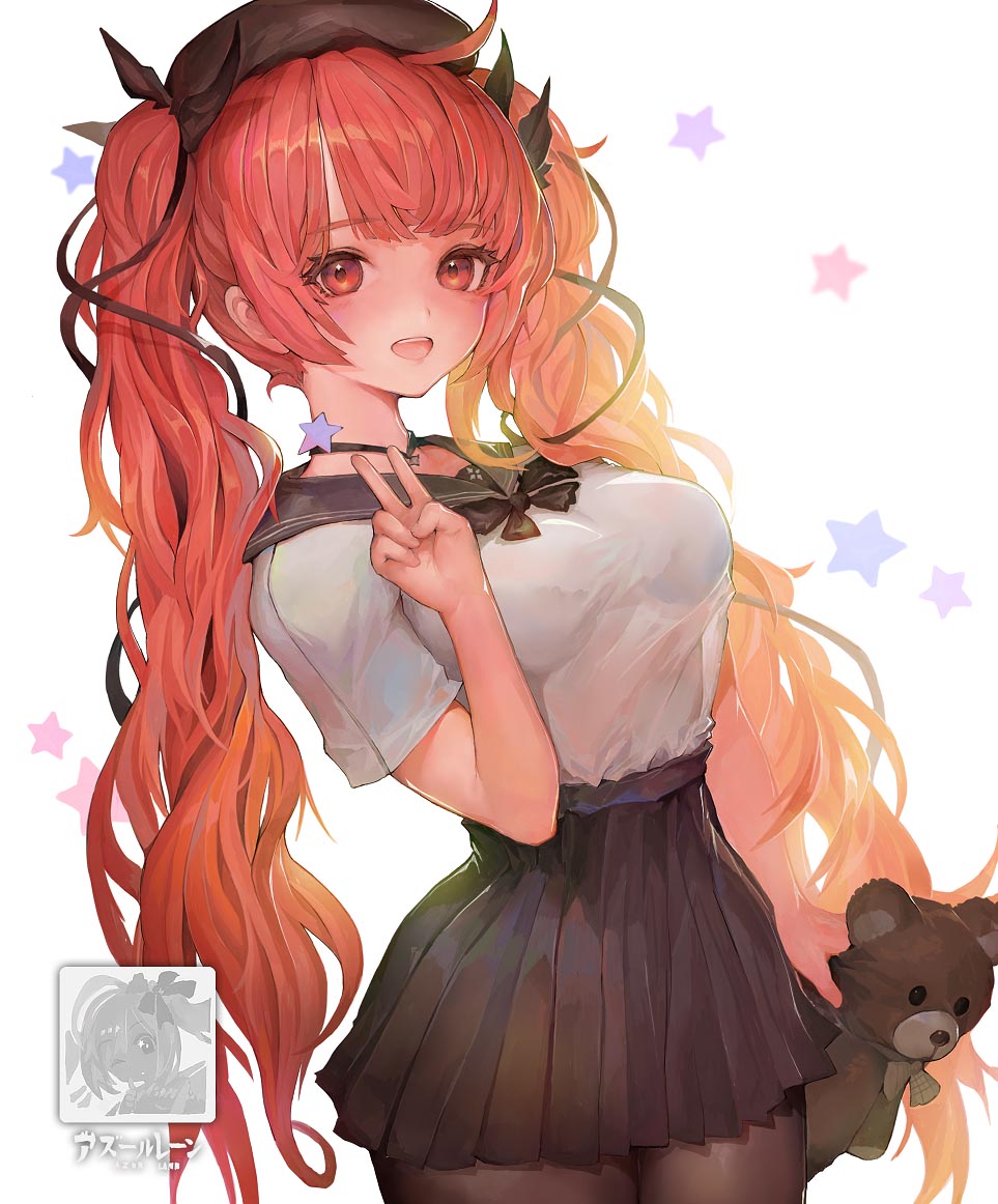 每日好图：极致色彩,二次元动漫美少女【画师：ぼるぼる】