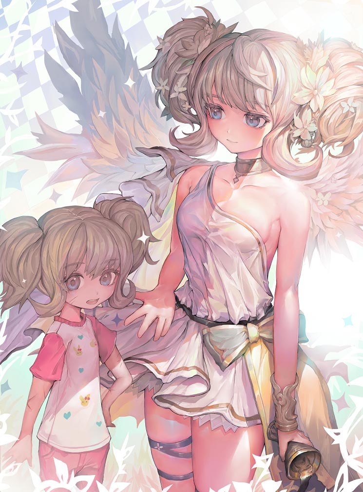 每日好图：极致色彩,二次元动漫美少女【画师：ぼるぼる】