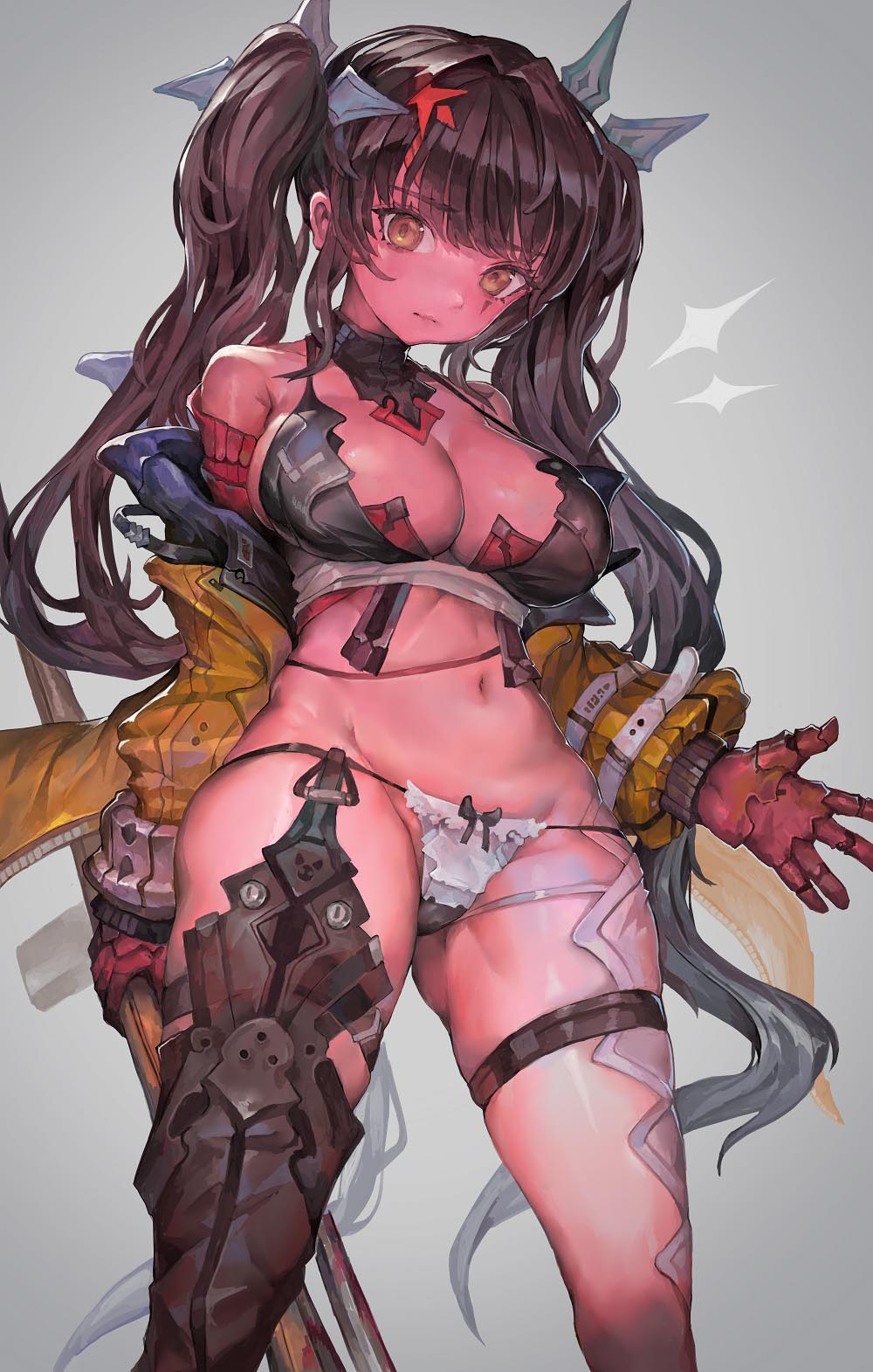 每日好图：极致色彩,二次元动漫美少女【画师：ぼるぼる】