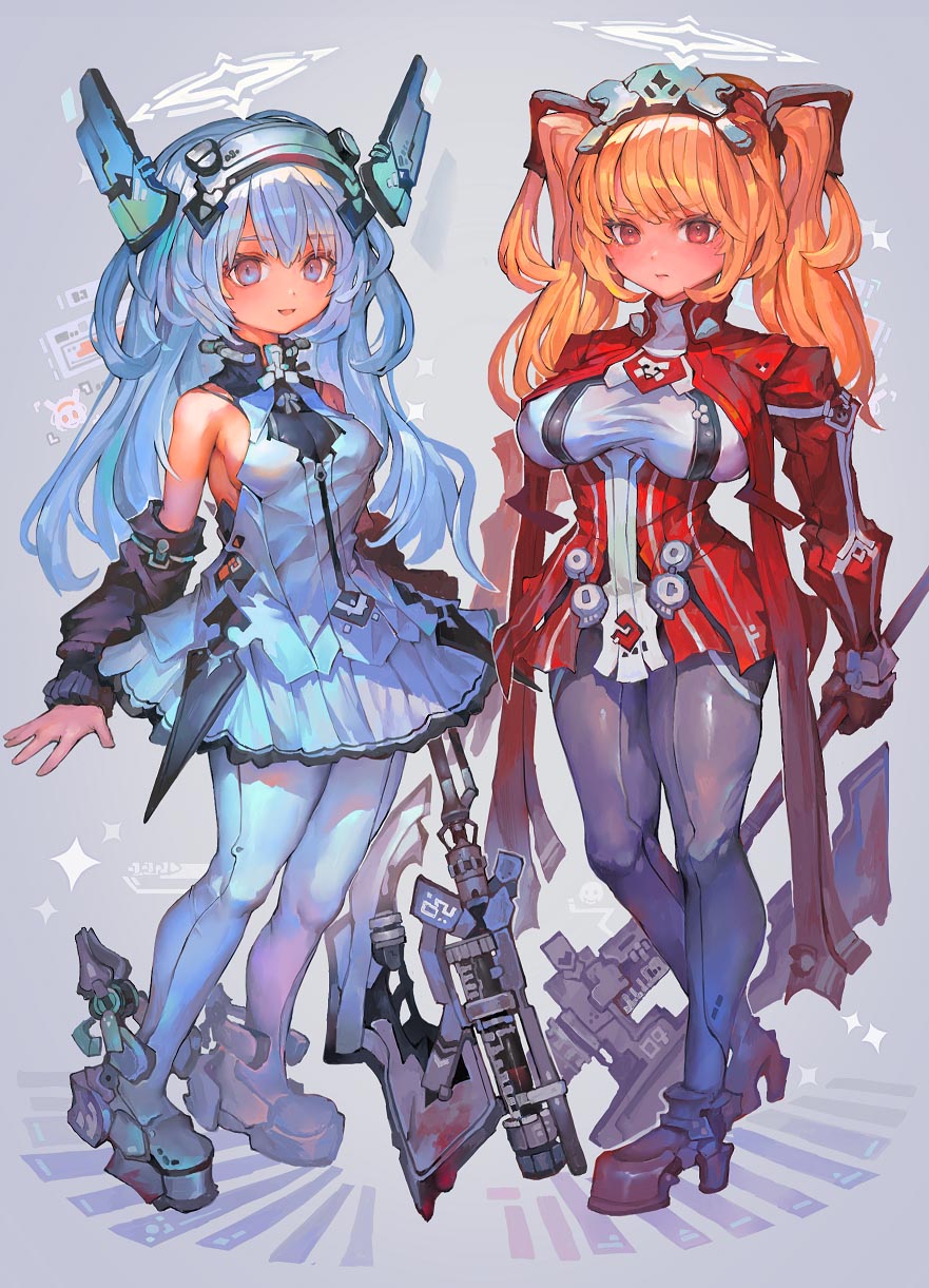 每日好图：极致色彩,二次元动漫美少女【画师：ぼるぼる】