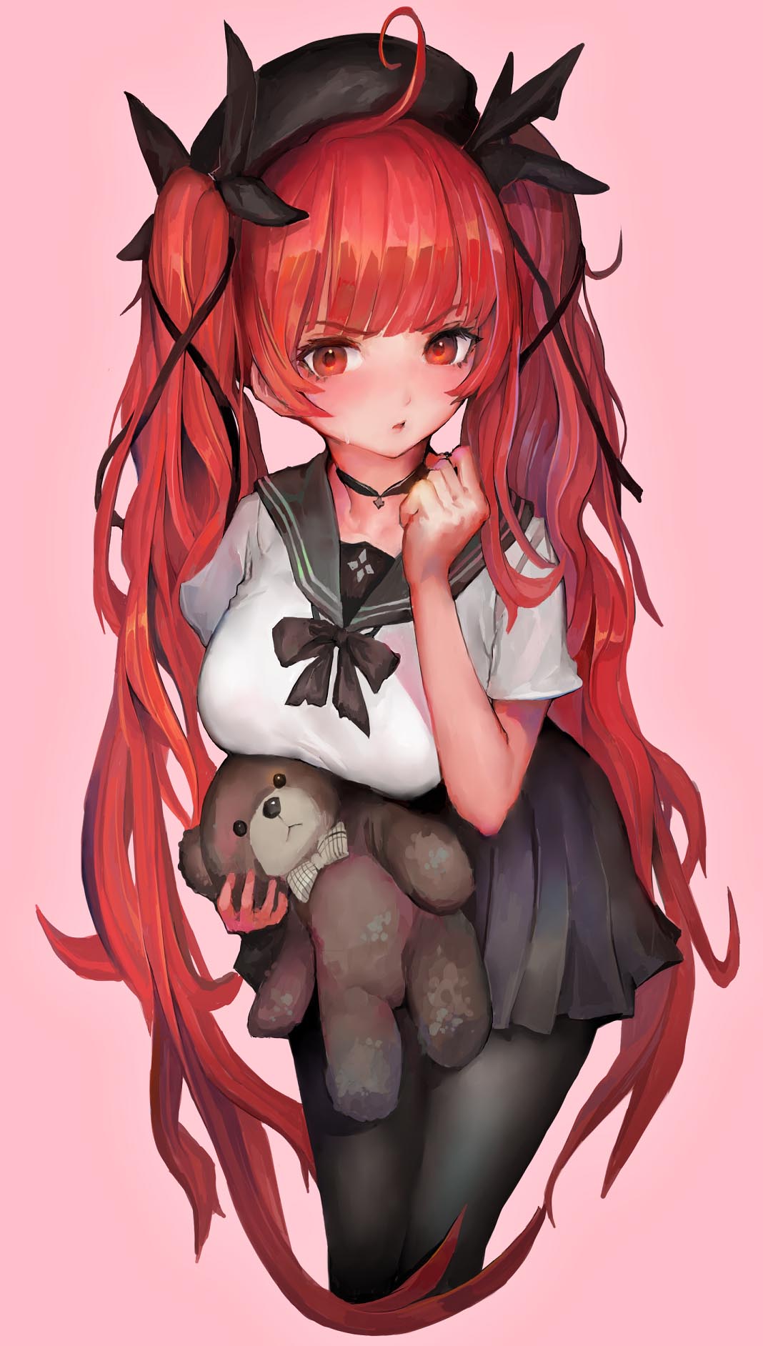 每日好图：极致色彩,二次元动漫美少女【画师：ぼるぼる】