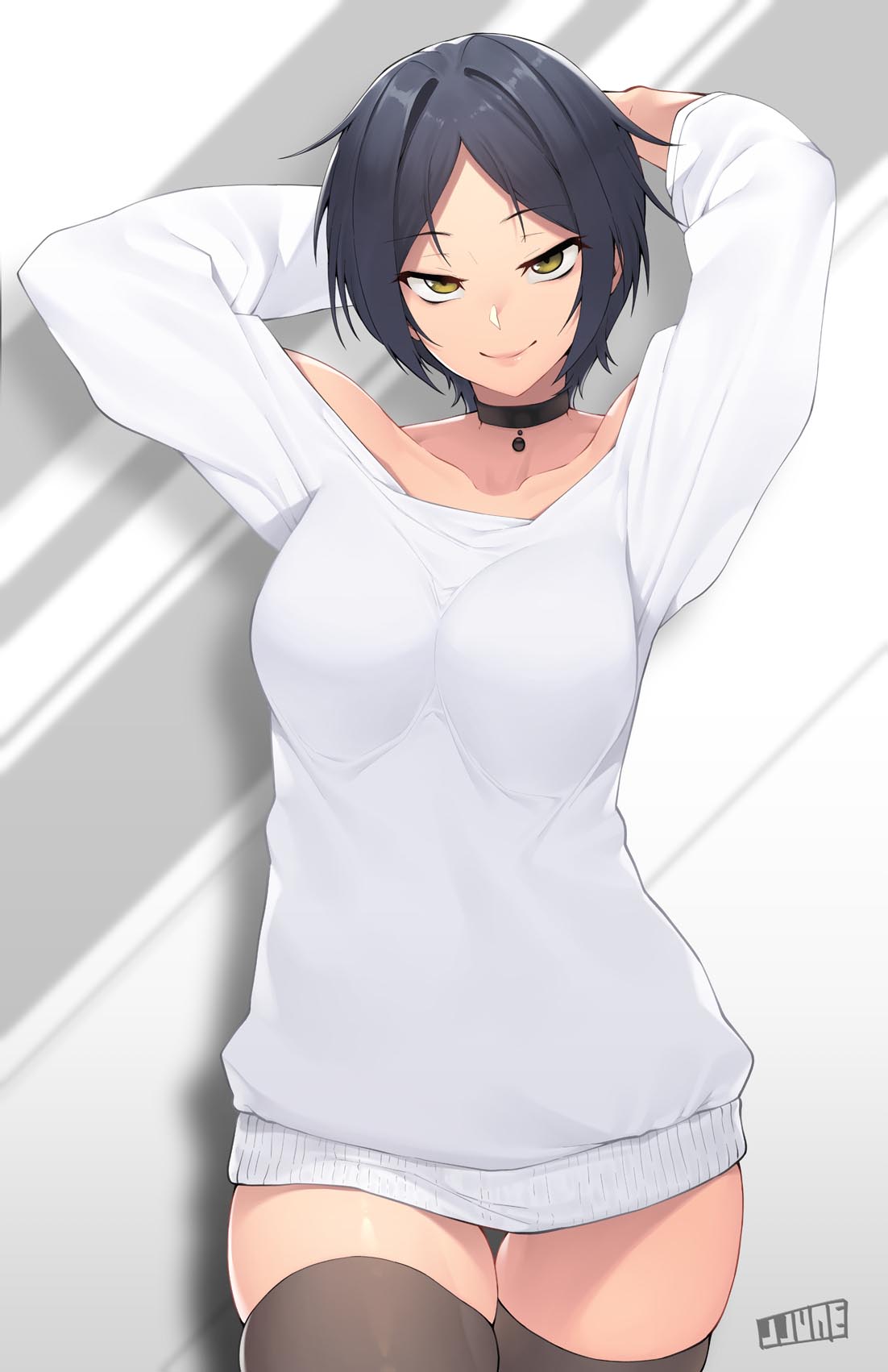 每日好图：~二次元短发少女魅力~【画师：JJune】