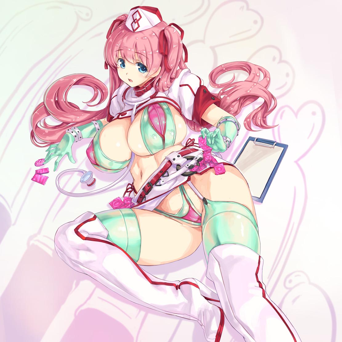 每日好图：二次元极致肉感我TM舔爆【画师：俺P1号】