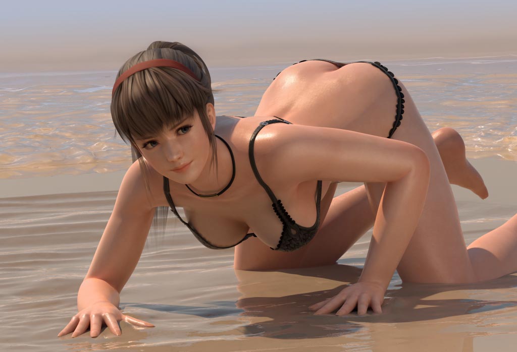 每日好图：长假之夜，DOA死或生 性感泳装 合集 【3DCG】