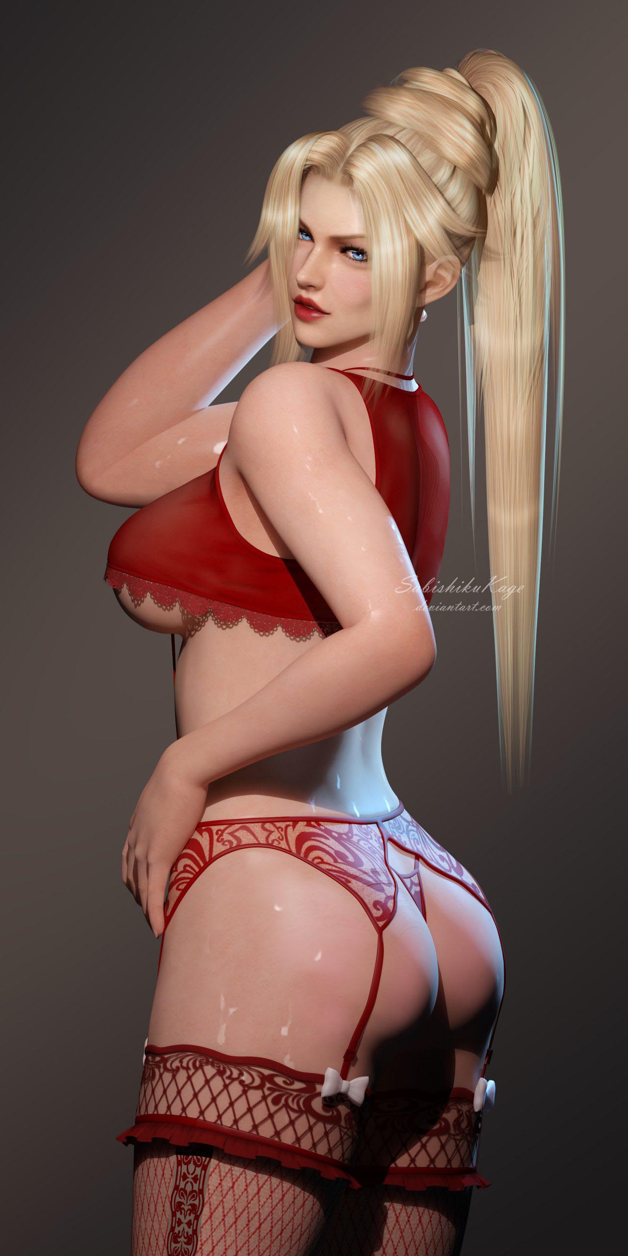 每日好图：死或生性感泳装【3DCG】