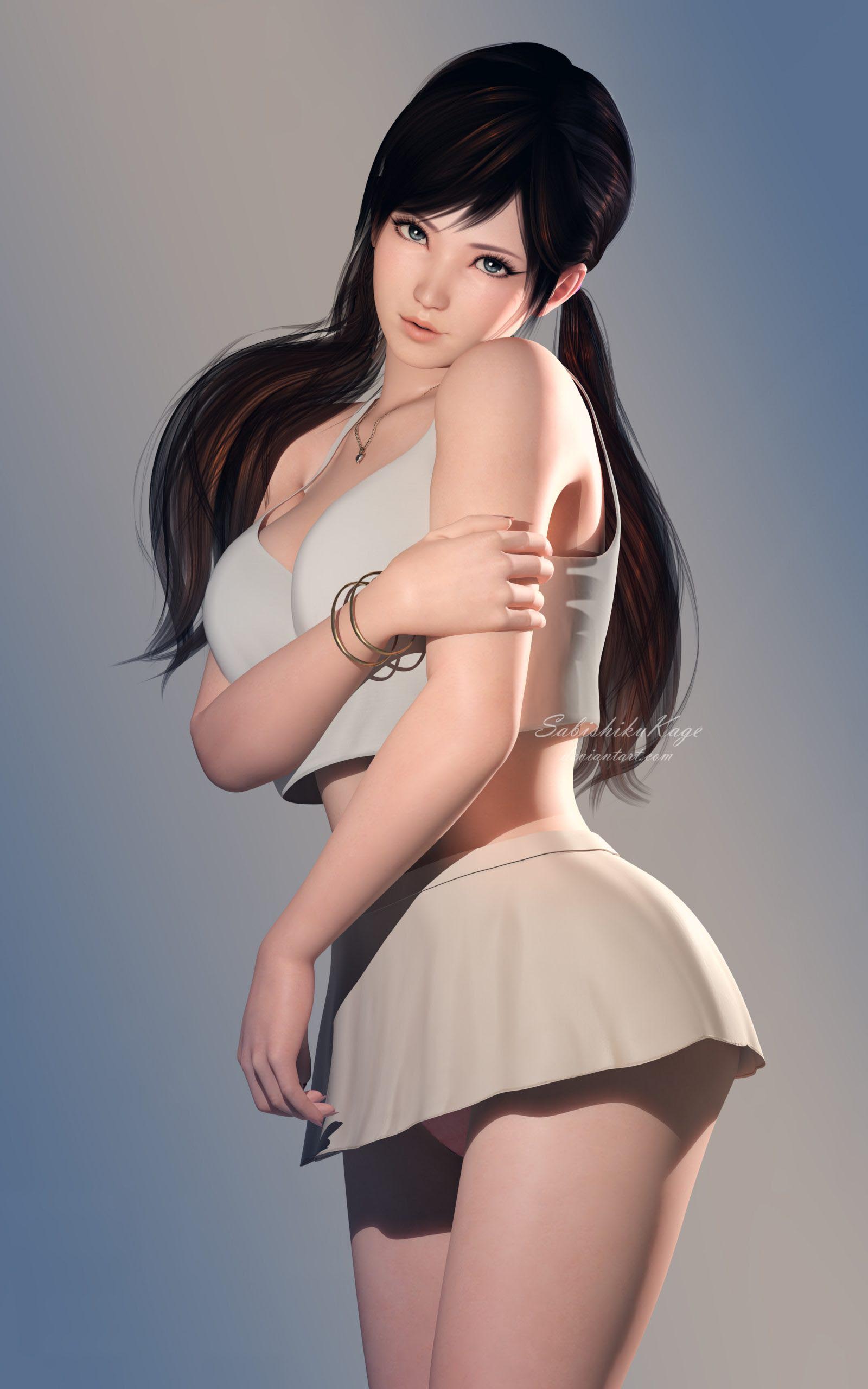 每日好图：死或生性感泳装【3DCG】