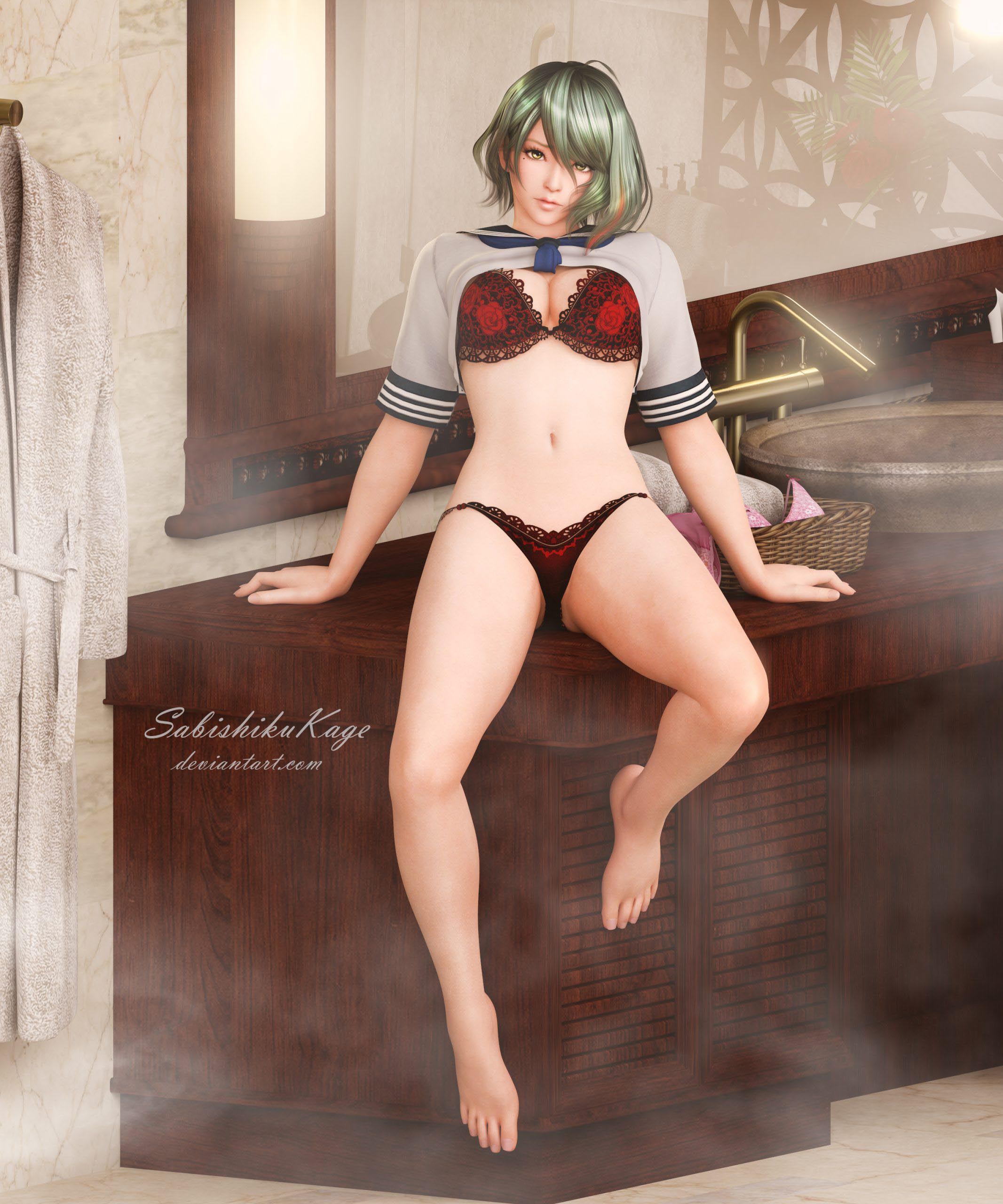 每日好图：死或生性感泳装【3DCG】