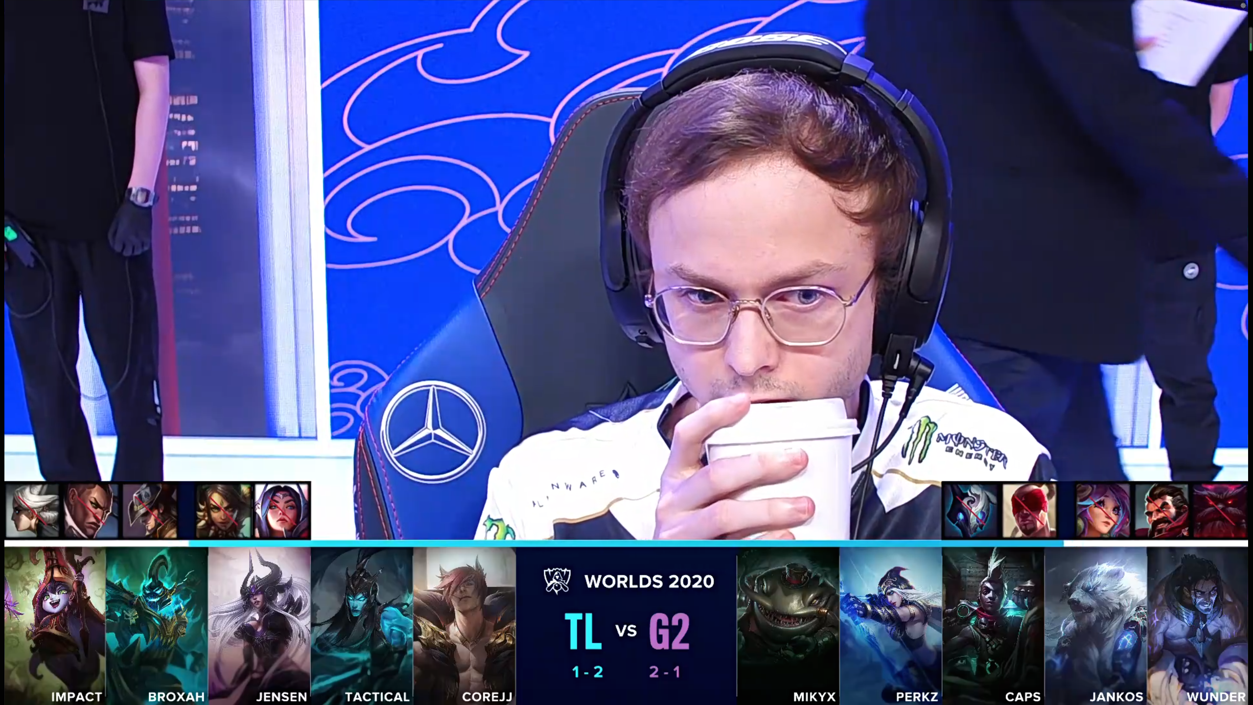 英雄联盟S10文字战报：G2击败TL复仇成功