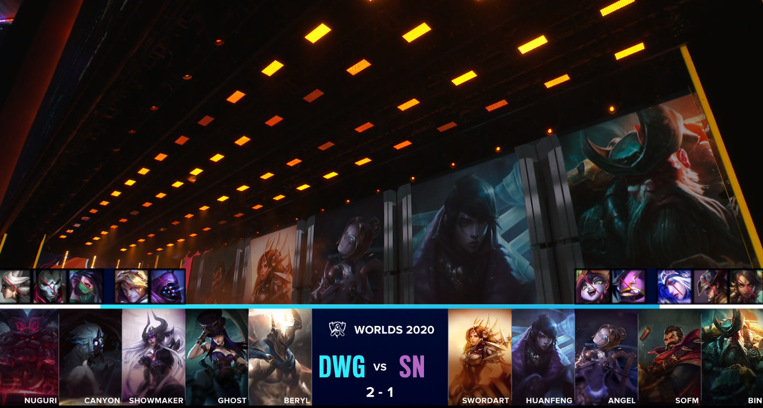3364154172076726936 英雄联盟S10总冠军诞生!DWG 3:1 战胜 SN 勇夺桂冠!