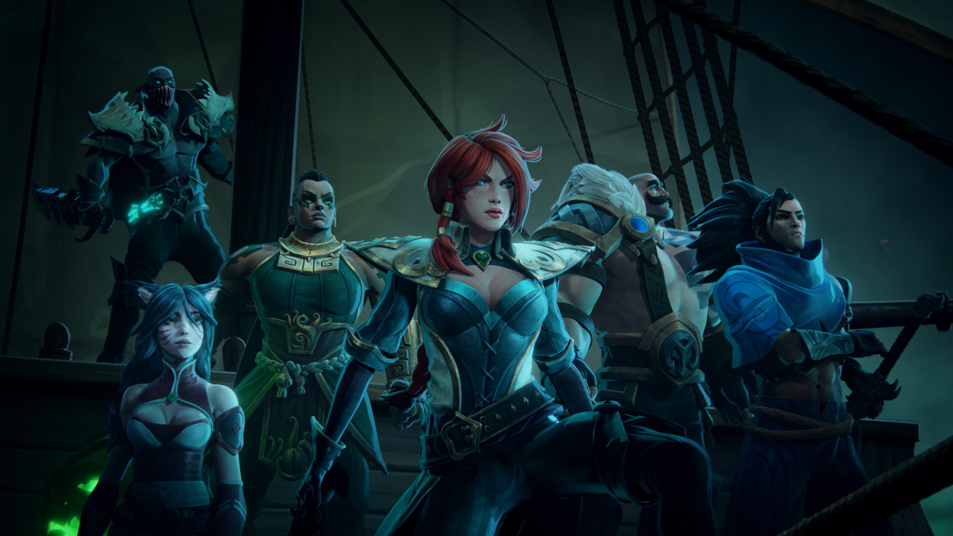 LOL世界观新游戏《破败王者:英雄联盟传奇》宣传片公开!插图6 LOL世界观新游戏《破败王者:英雄联盟传奇》宣传片公开!