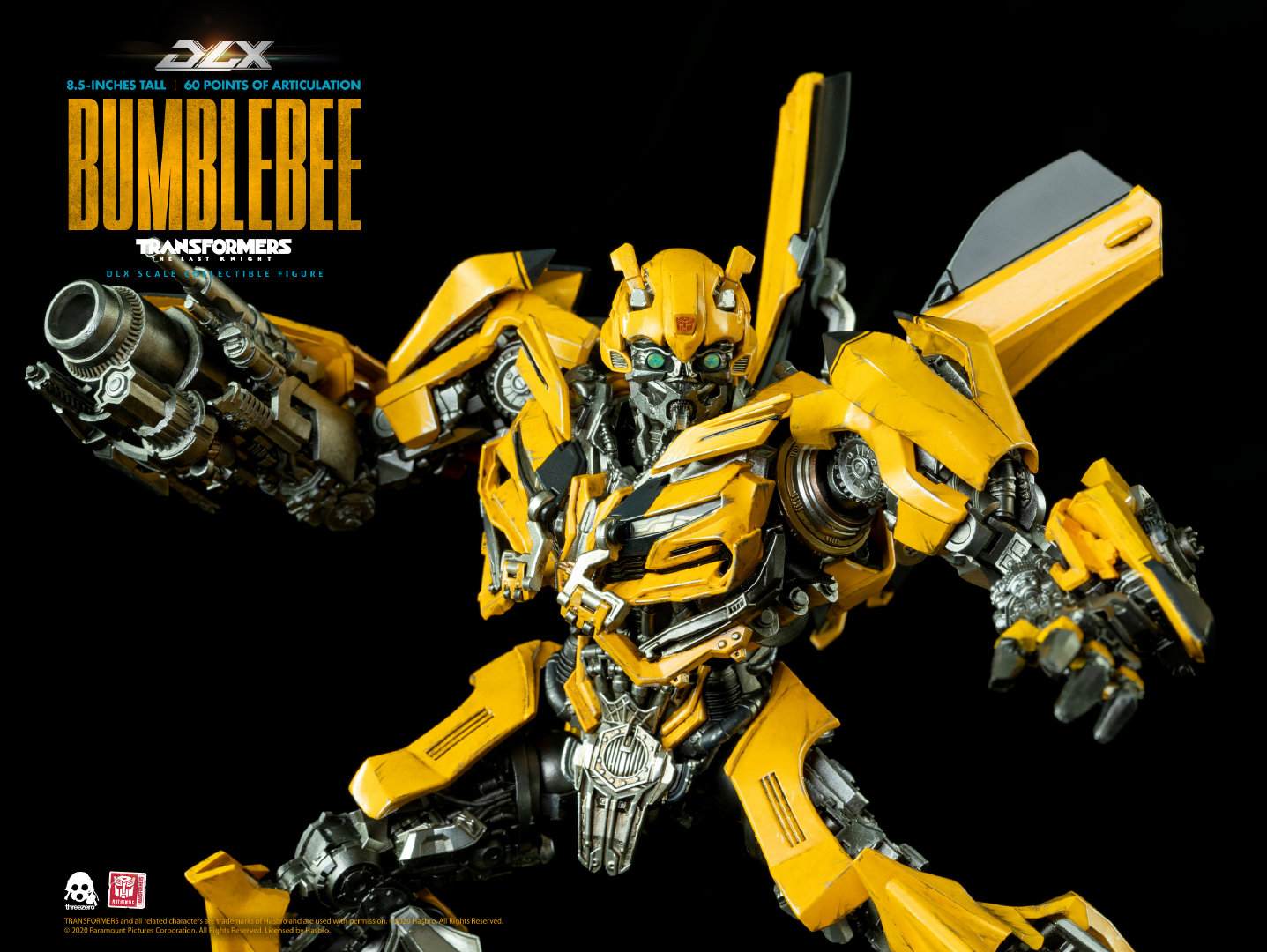 threezero《变形金刚5》电影版造型 “大黄蜂” 合金模型正式发售插图 threezero《变形金刚5》大黄蜂合金模型 售价1132元