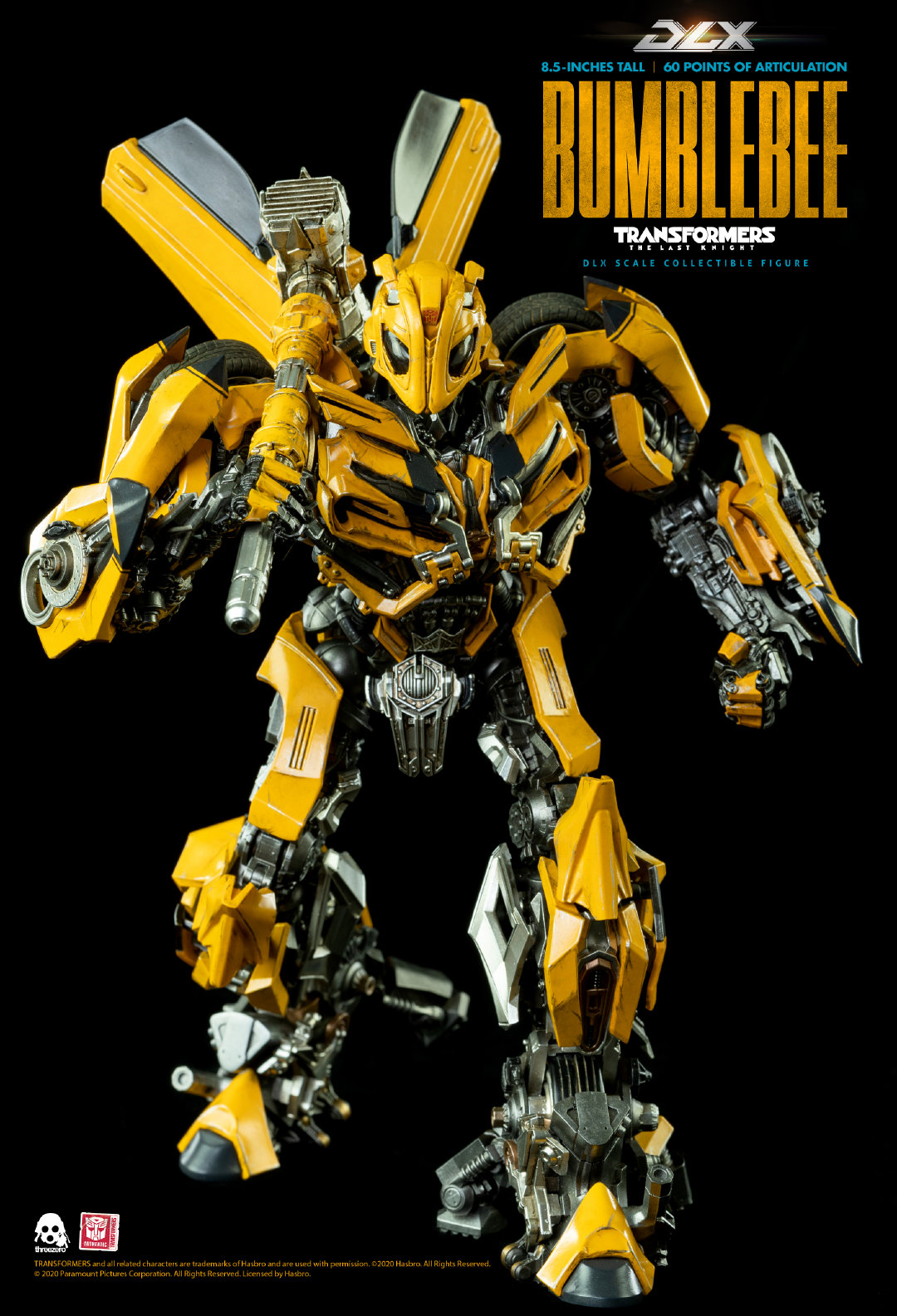 threezero《变形金刚5》电影版造型 “大黄蜂” 合金模型正式发售插图3 threezero《变形金刚5》大黄蜂合金模型 售价1132元
