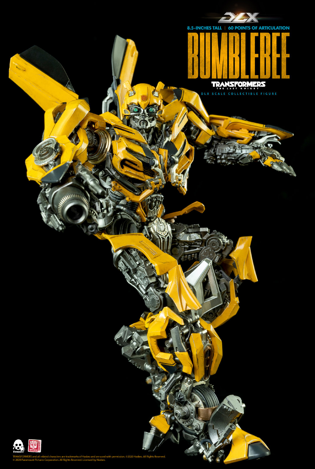 threezero《变形金刚5》电影版造型 “大黄蜂” 合金模型正式发售插图8 threezero《变形金刚5》大黄蜂合金模型 售价1132元