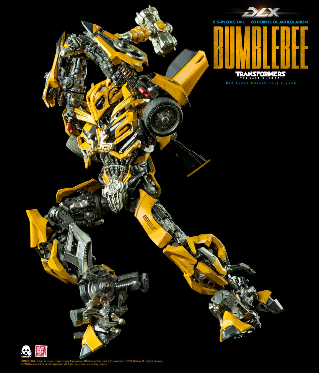 threezero《变形金刚5》电影版造型 “大黄蜂” 合金模型正式发售插图4 threezero《变形金刚5》大黄蜂合金模型 售价1132元