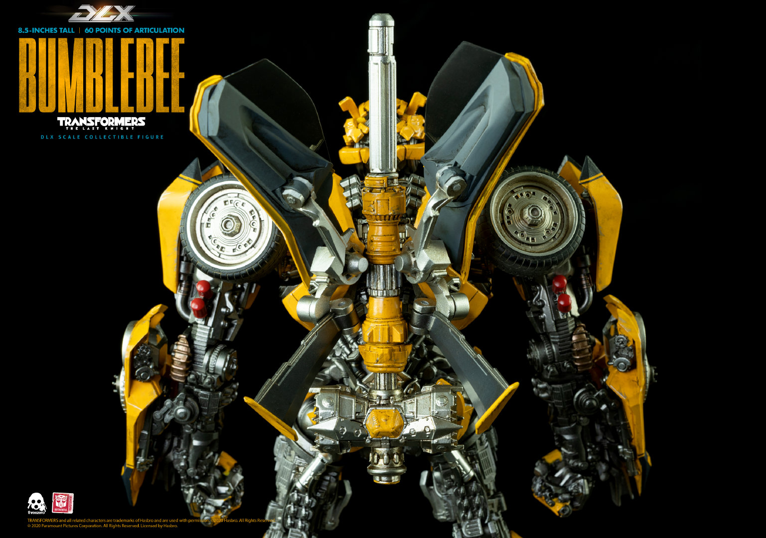 threezero《变形金刚5》电影版造型 “大黄蜂” 合金模型正式发售插图7 threezero《变形金刚5》大黄蜂合金模型 售价1132元