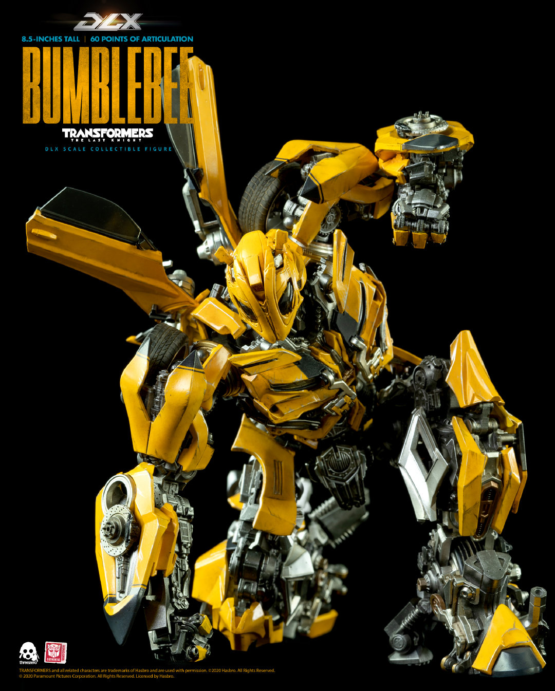 threezero《变形金刚5》电影版造型 “大黄蜂” 合金模型正式发售插图6 threezero《变形金刚5》大黄蜂合金模型 售价1132元