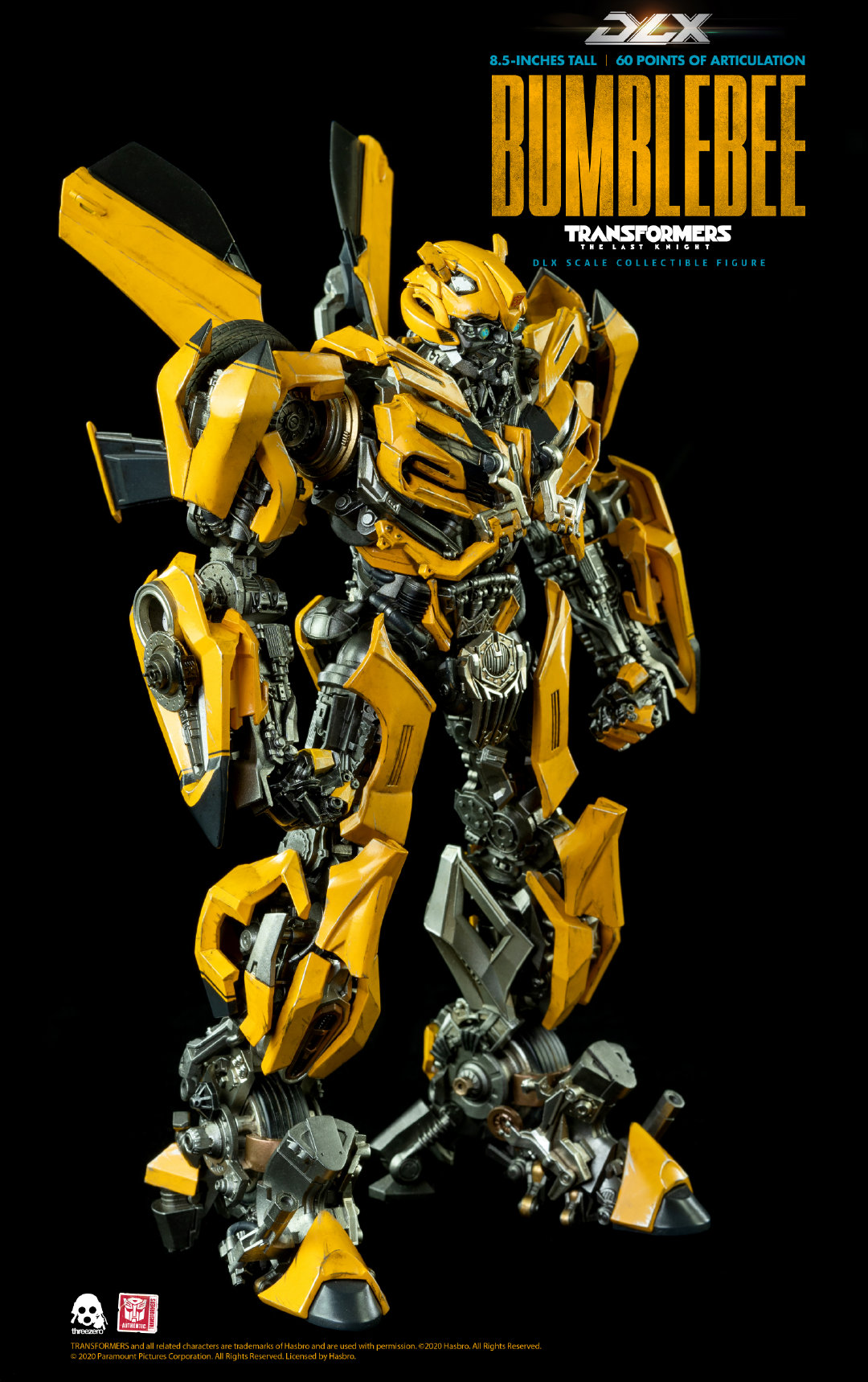 threezero《变形金刚5》电影版造型 “大黄蜂” 合金模型正式发售插图10 threezero《变形金刚5》大黄蜂合金模型 售价1132元