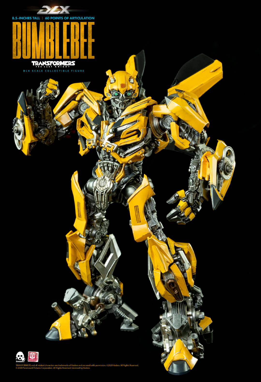 threezero《变形金刚5》电影版造型 “大黄蜂” 合金模型正式发售插图9 threezero《变形金刚5》大黄蜂合金模型 售价1132元
