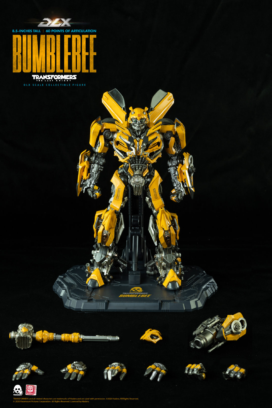 threezero《变形金刚5》电影版造型 “大黄蜂” 合金模型正式发售插图13 threezero《变形金刚5》大黄蜂合金模型 售价1132元