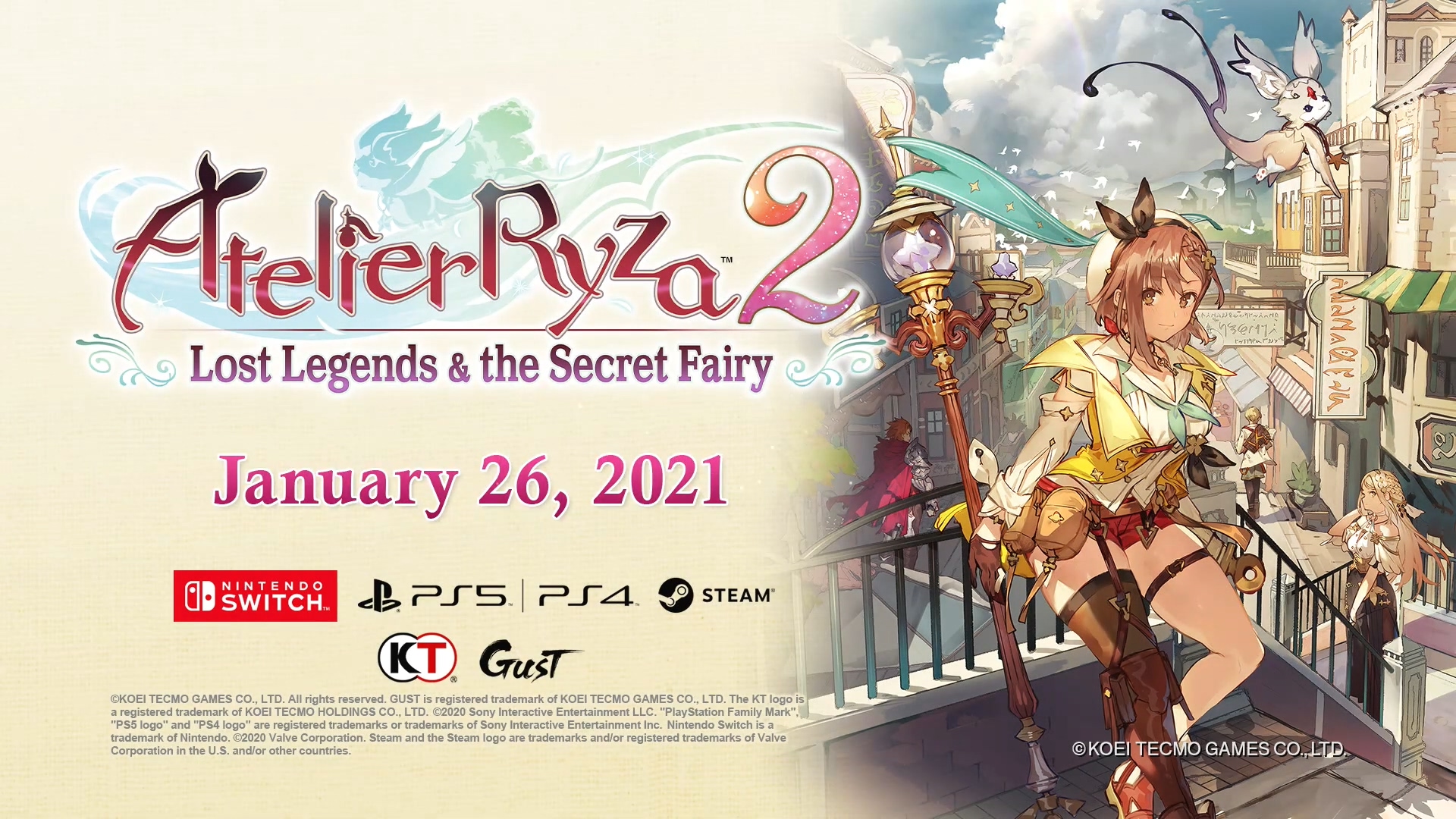 《莱莎的炼金工房2》开场动画公开 肉腿依旧抢眼