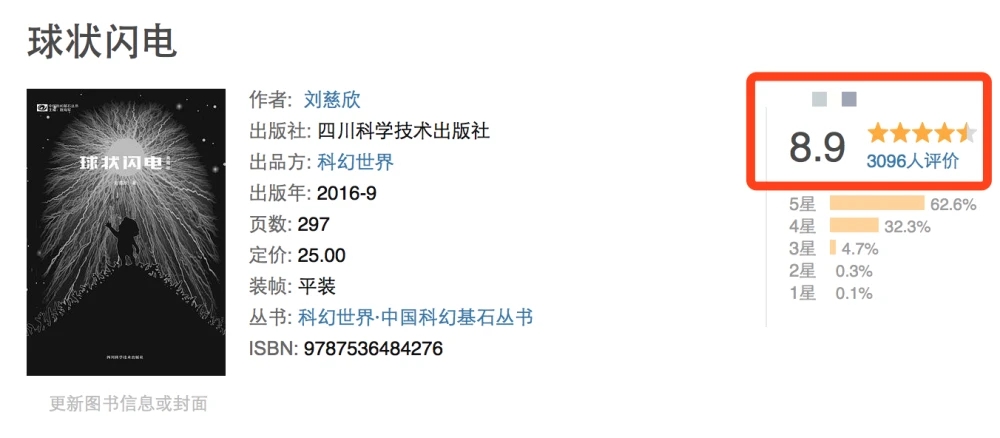 陈思诚 执导 刘慈欣《球状闪电》 网友害怕毁原作插图2 陈思诚将拍刘慈欣名作《球状闪电》 网友担心毁原著