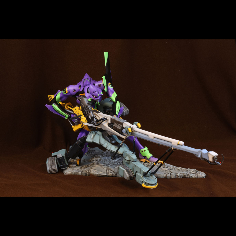 海洋堂《EVA新剧场版：序》初号机3D打印雕像 售价12800日元