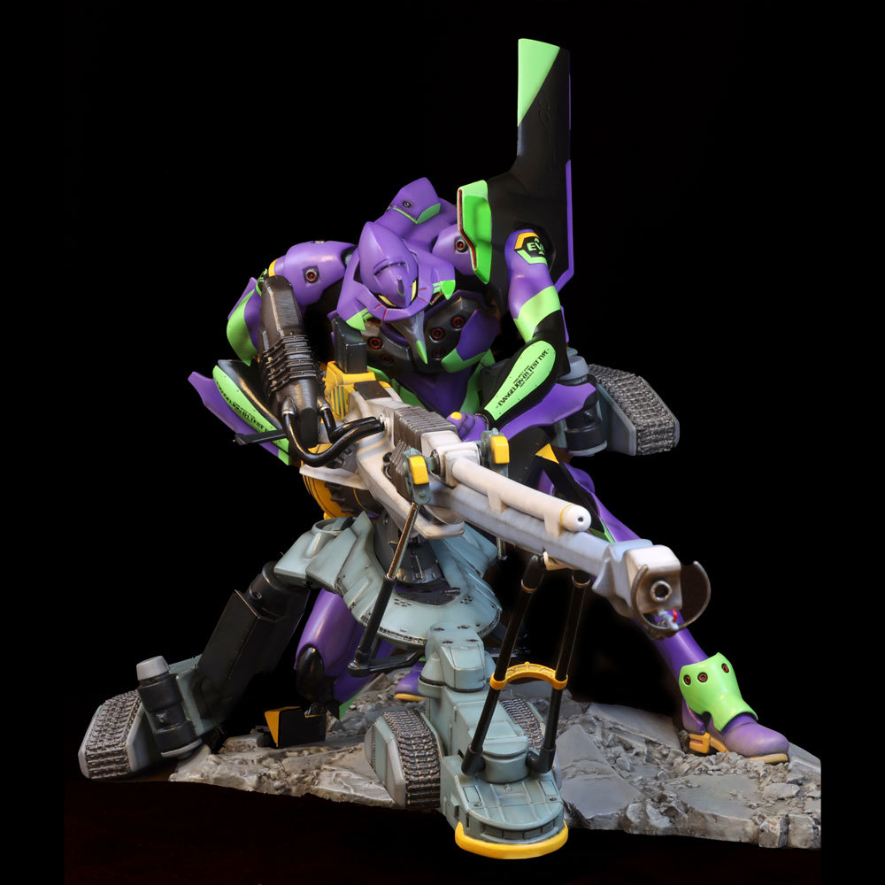 海洋堂《EVA新剧场版：序》初号机3D打印雕像 售价12800日元