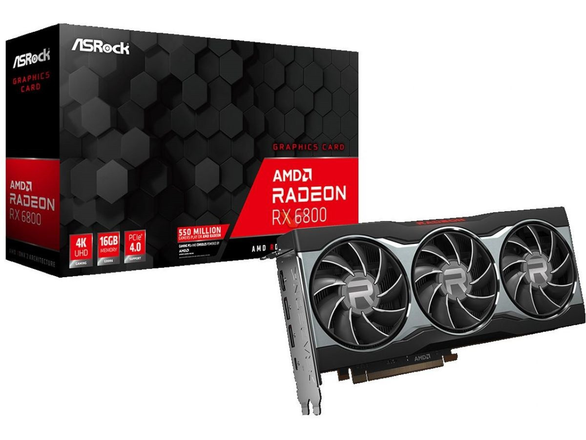 华擎、撼讯发布AMD RX 6800系显卡,采用公版设计插图2 华擎、撼讯发布AMD RX 6800系列显卡 公版设计