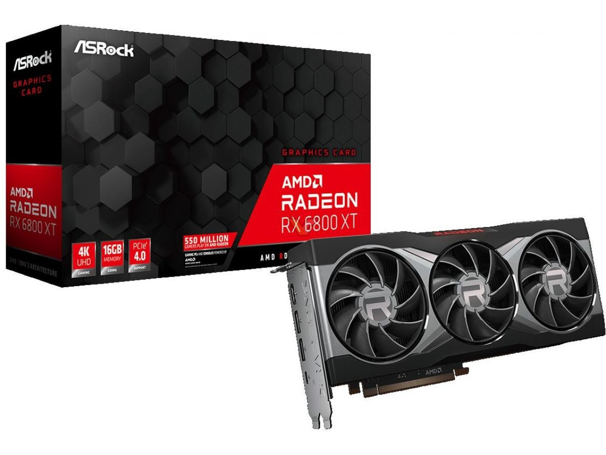 华擎、撼讯发布AMD RX 6800系显卡,采用公版设计插图3 华擎、撼讯发布AMD RX 6800系列显卡 公版设计