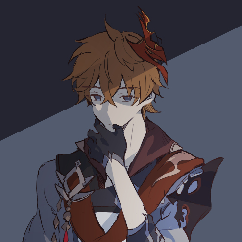 每日好图：原神#钟离#公子#同人图【11月5日更新】