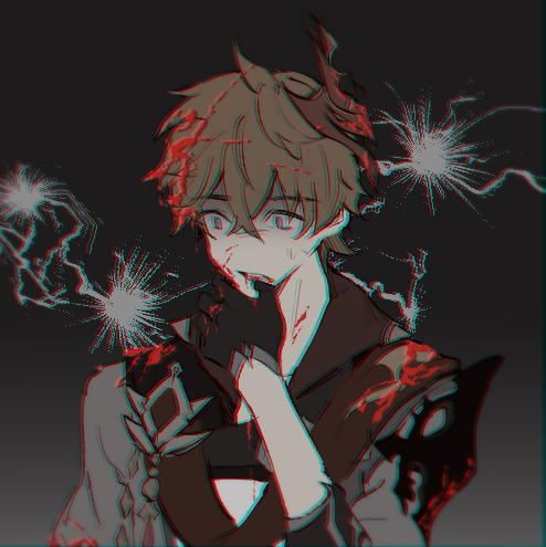 每日好图：原神#钟离#公子#同人图【11月5日更新】