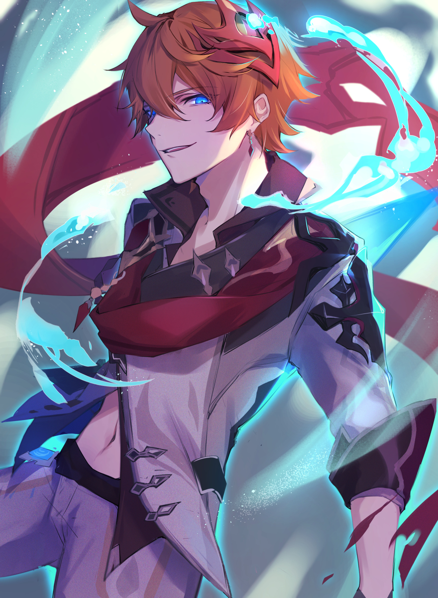 每日好图：原神#钟离#公子#同人图【11月5日更新】