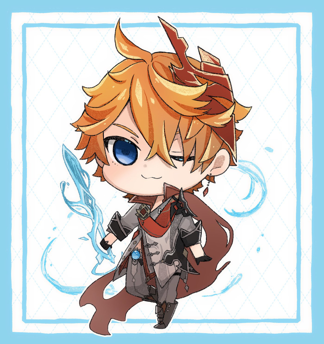 每日好图：原神#钟离#公子#同人图【11月5日更新】