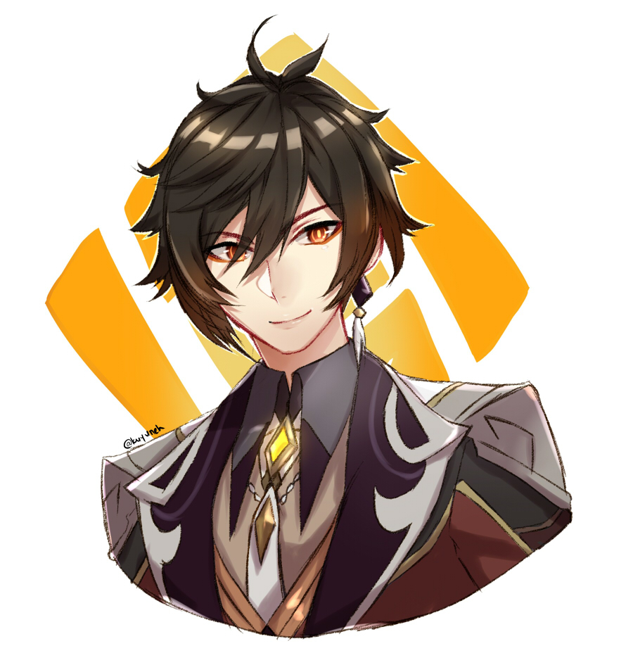 每日好图：原神#钟离#公子#同人图【11月5日更新】