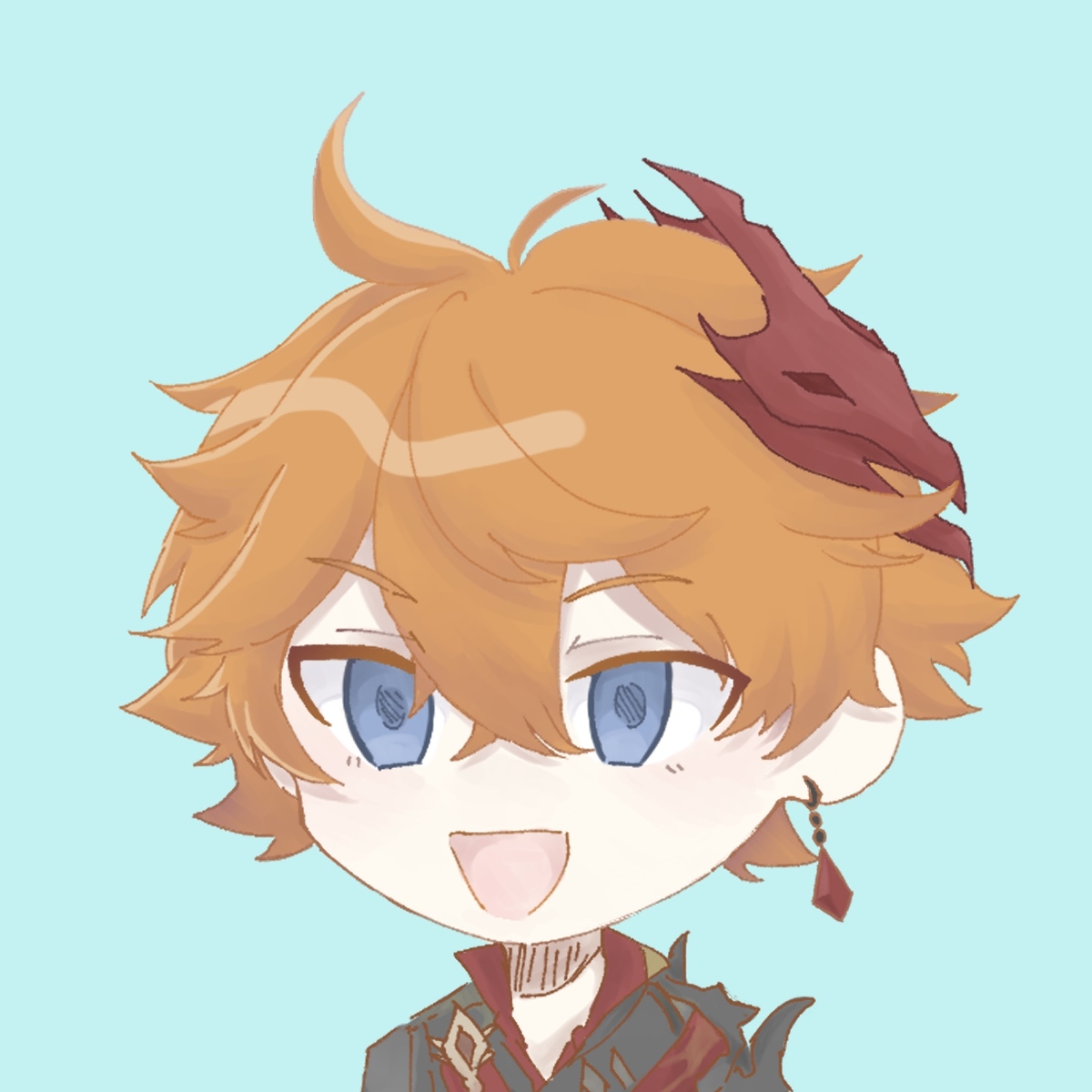 每日好图：原神#钟离#公子#同人图【11月5日更新】