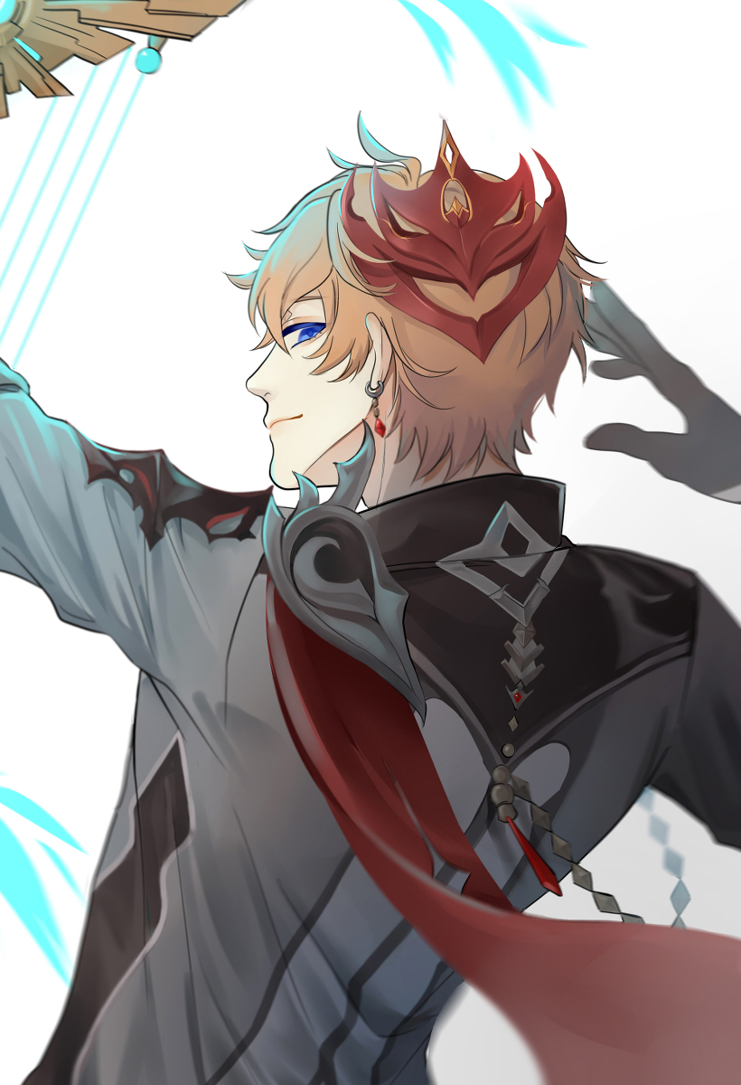 每日好图：原神#钟离#公子#同人图【11月5日更新】