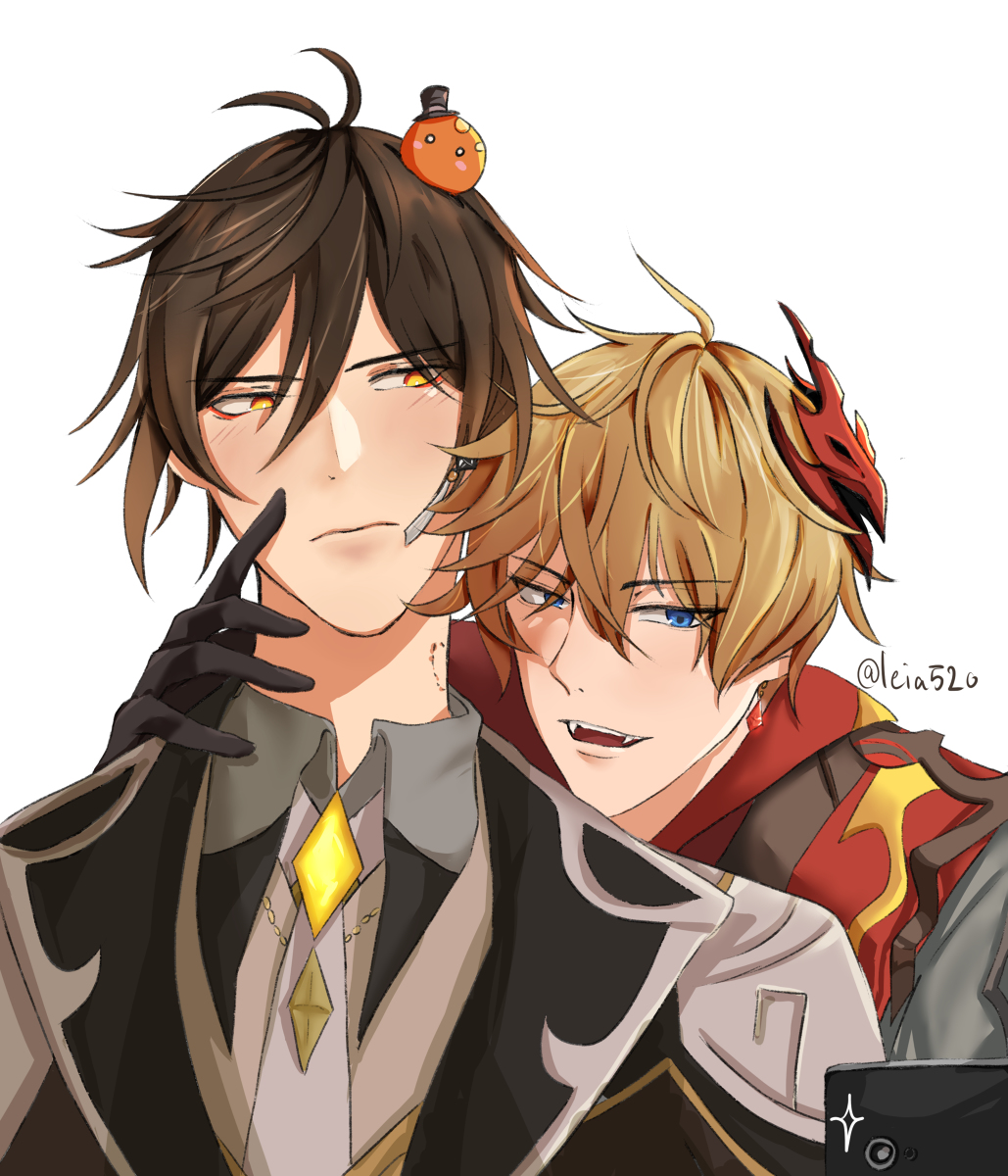 每日好图：原神#钟离#公子#同人图【11月5日更新】