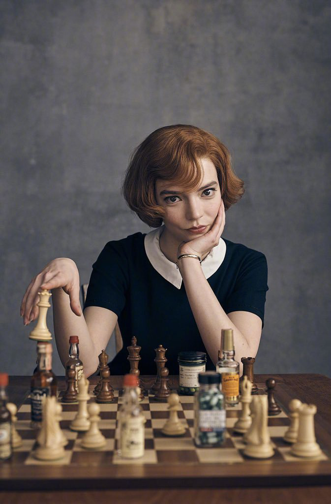 美剧《女王的棋局》安雅定妆照公布插图2 安雅《女王的棋局》定妆照曝光 灵动演绎天才棋手