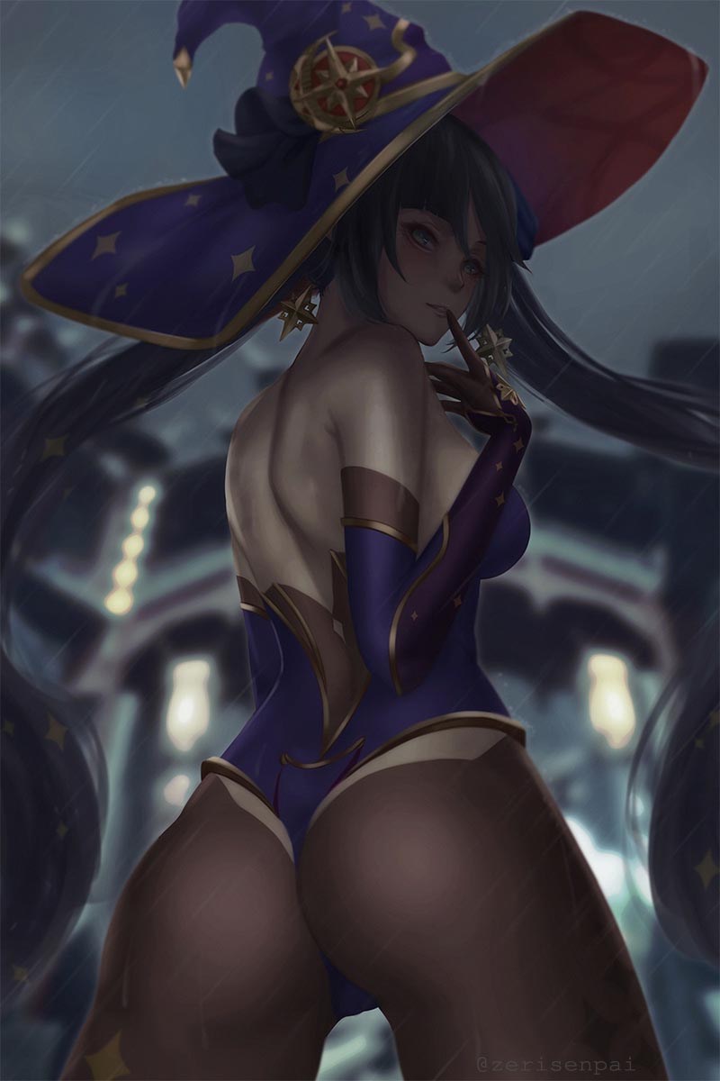 每日好图：原神#莫娜 同人图【11月2日更新】