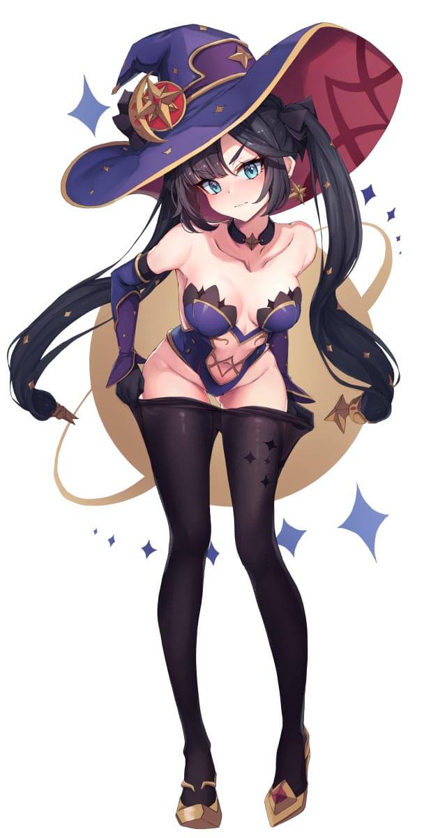 每日好图：原神莫娜同人福利图涩图【11月最新更新】