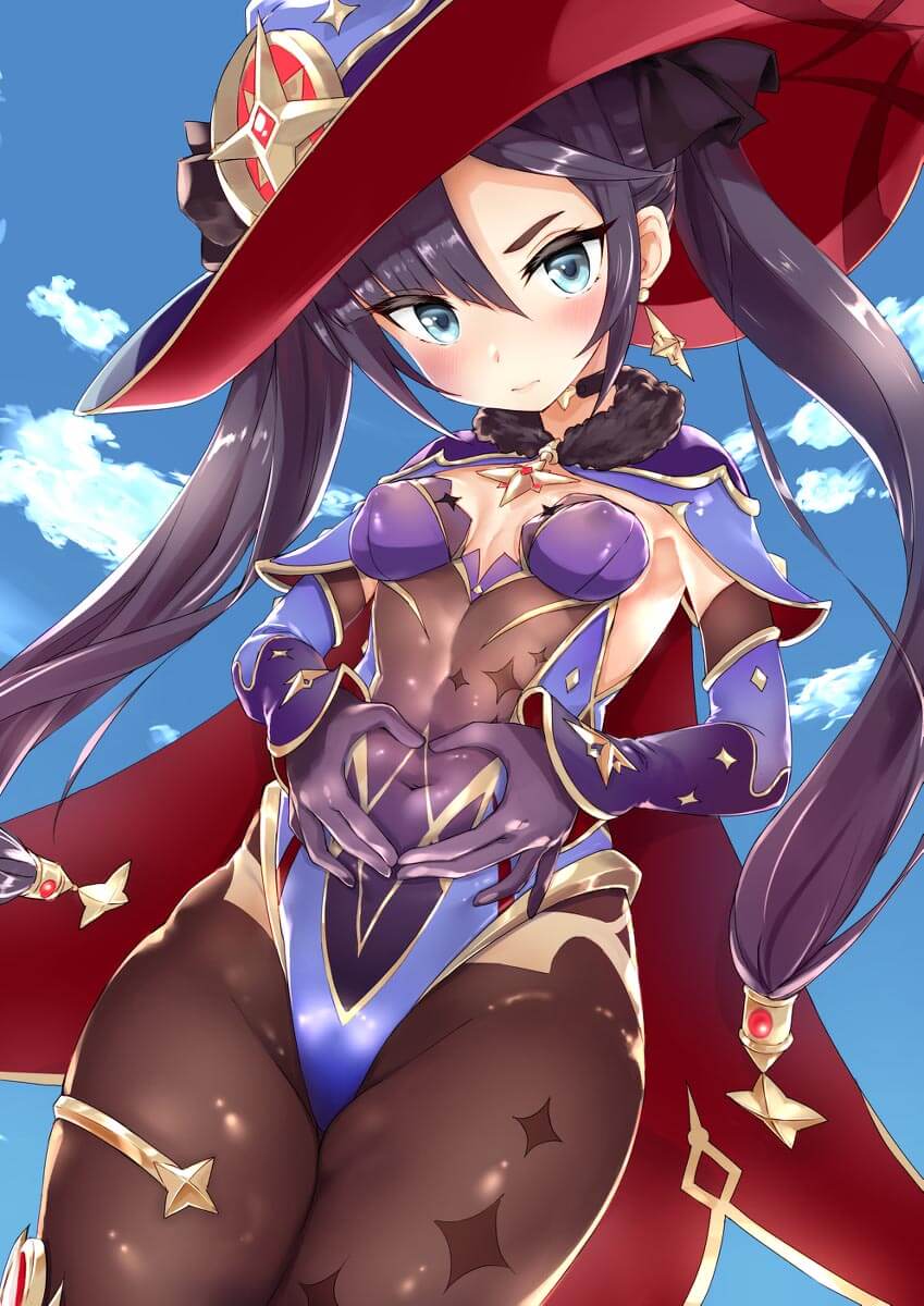 每日好图：原神莫娜同人福利图涩图【11月最新更新】