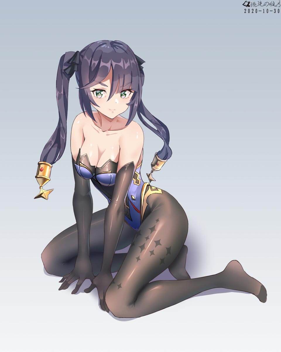 每日好图：原神莫娜同人福利图涩图【11月最新更新】