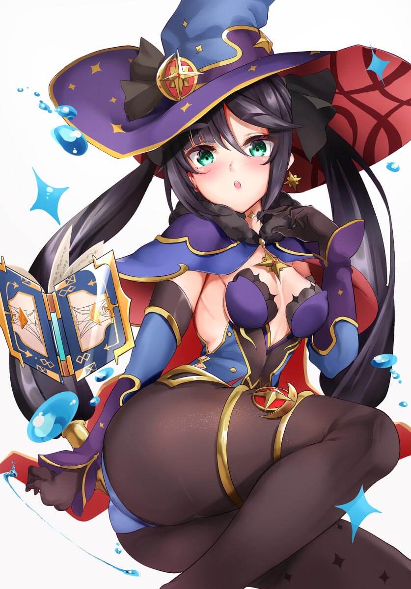 每日好图：原神莫娜同人福利图涩图【11月最新更新】