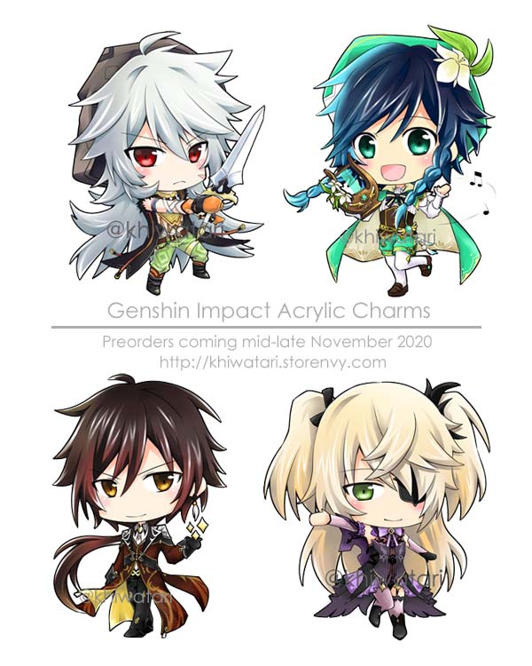 每日好图：原神|同人图|涩图|本子|【11月8日最新】