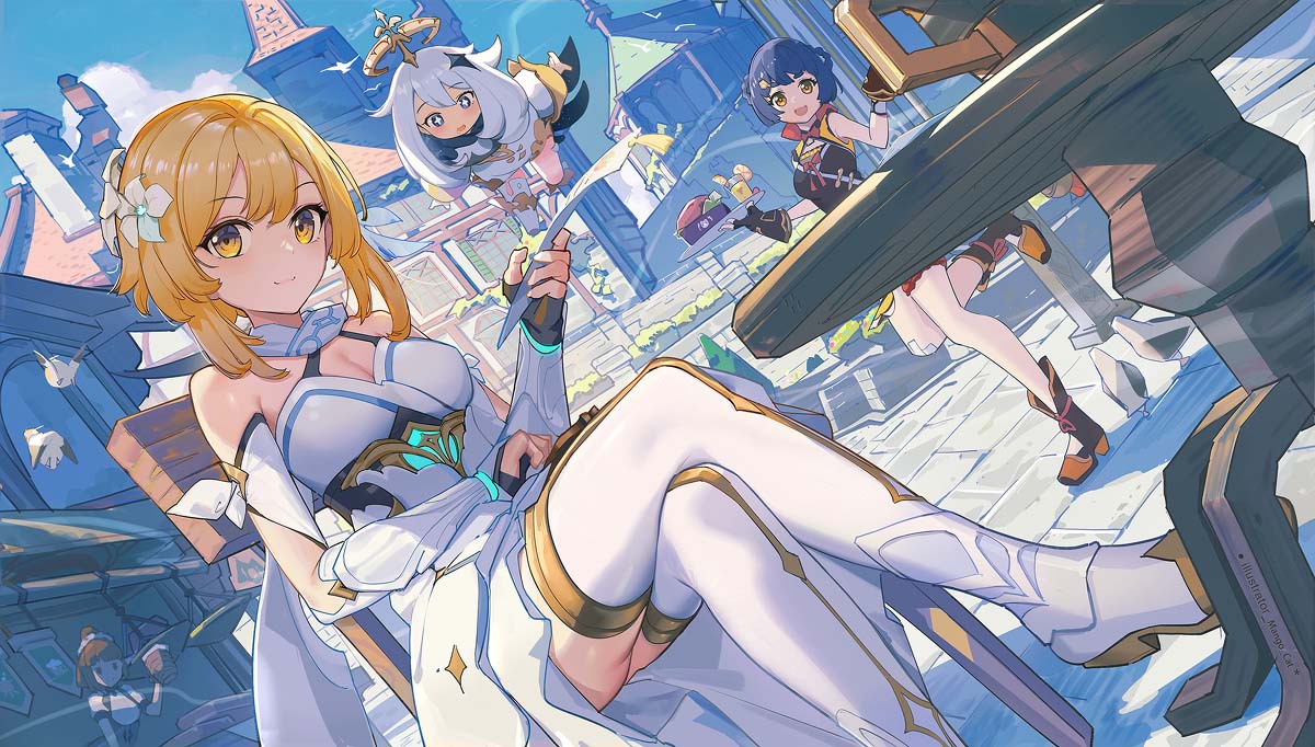 每日好图：原神同人图|涩图|本子|P站精选【11月12日更新】