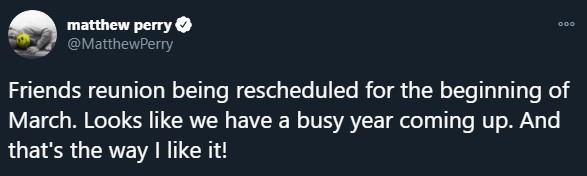 《老友记:重聚》明年开拍!插图 《老友记:重聚》明年春开拍