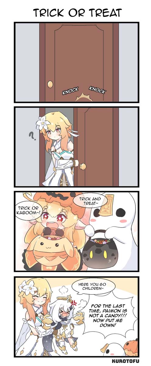 每日好图：原神#派蒙 同人图#飞机杯【11月2日更新】