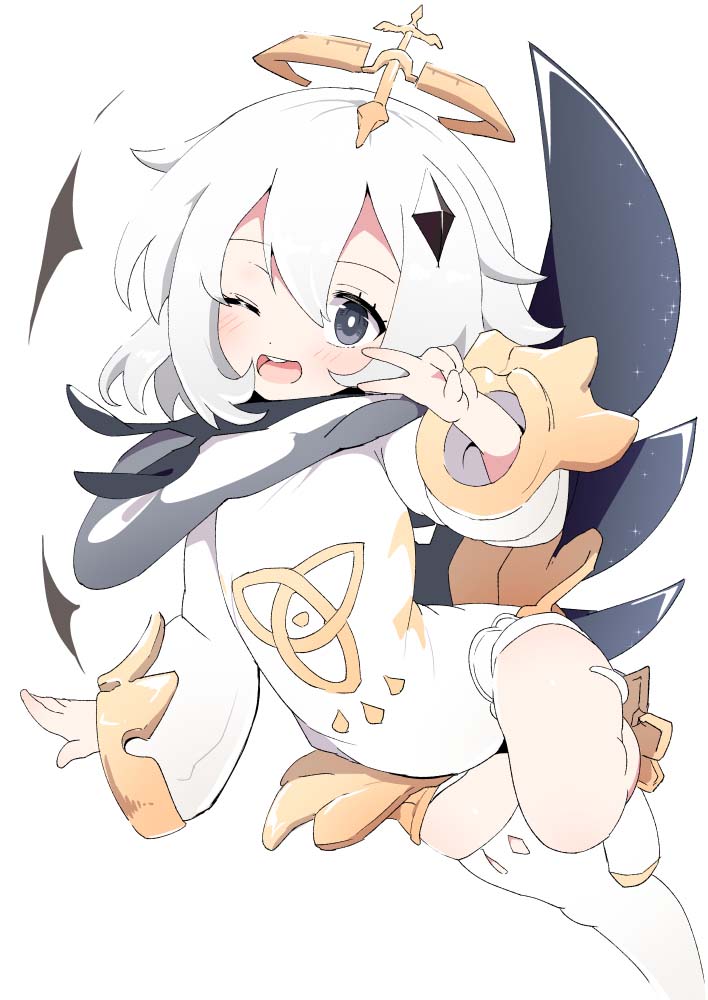 每日好图：原神#派蒙 同人图#飞机杯【11月2日更新】