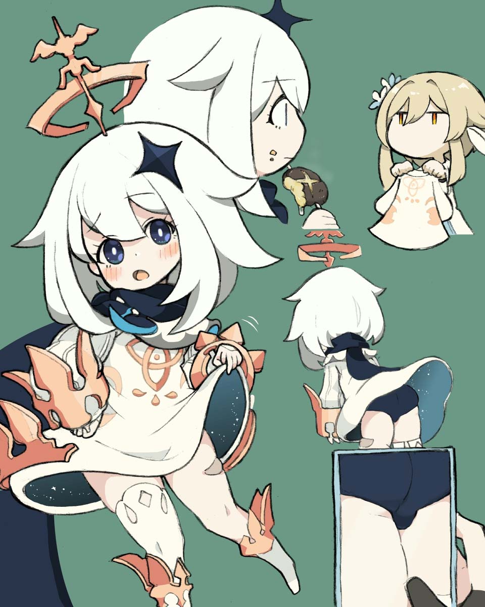 每日好图：原神#派蒙 同人图#飞机杯【11月2日更新】