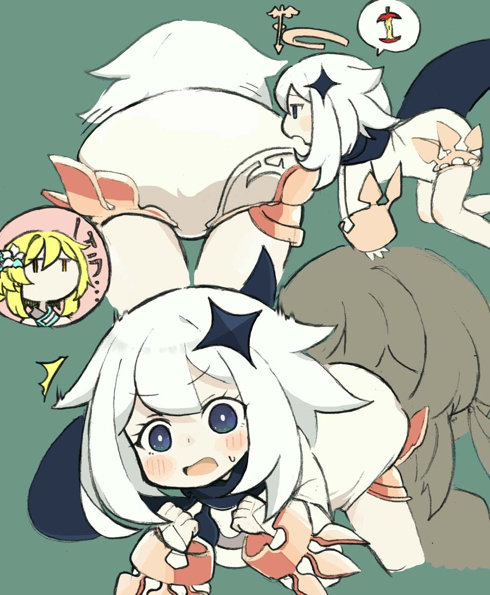 每日好图：原神#派蒙 同人图#飞机杯【11月2日更新】